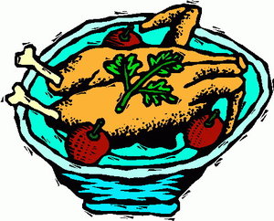 Cliparts Eten en drinken Gevogelte 