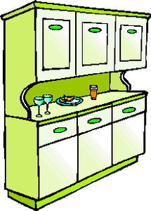 Cliparts Eten en drinken Keukens 