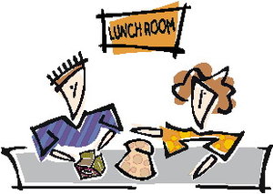 Cliparts Eten en drinken Lunch 