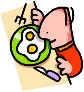 Cliparts Eten en drinken Ontbijt 