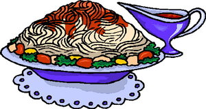 Cliparts Eten en drinken Pasta 