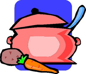 Cliparts Eten en drinken Potten 