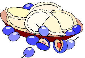 Cliparts Eten en drinken Pruimen 