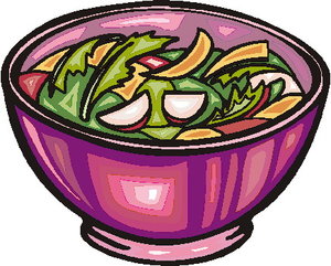 Cliparts Eten en drinken Salades 