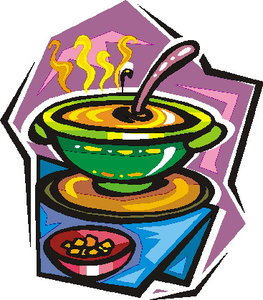 Cliparts Eten en drinken Soep 