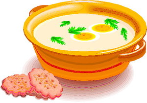Cliparts Eten en drinken Soep 
