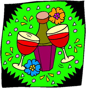 Cliparts Eten en drinken Wijn 