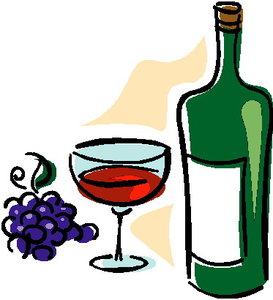 Cliparts Eten en drinken Wijn 