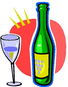 Cliparts Eten en drinken Wijn 