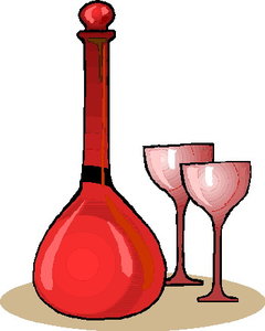 Cliparts Eten en drinken Wijn 