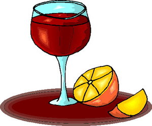 Cliparts Eten en drinken Wijn 