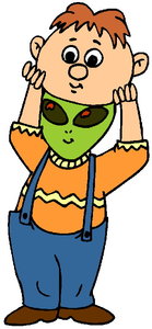 Cliparts Fantasie Aliens 