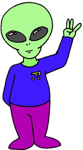 Cliparts Fantasie Aliens 