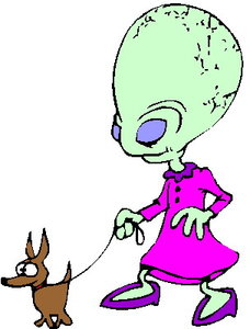 Cliparts Fantasie Aliens 
