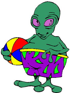 Cliparts Fantasie Aliens 