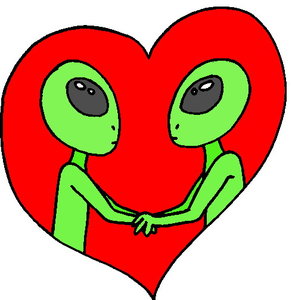 Cliparts Fantasie Aliens 