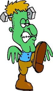 Cliparts Fantasie Frankenstein 