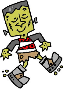 Cliparts Fantasie Frankenstein 