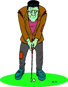 Cliparts Fantasie Frankenstein 