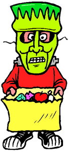 Cliparts Fantasie Frankenstein 