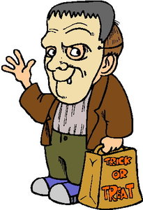 Cliparts Fantasie Frankenstein 