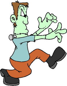 Cliparts Fantasie Frankenstein 