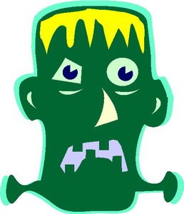 Cliparts Fantasie Frankenstein 