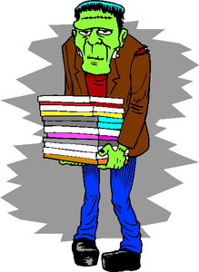 Cliparts Fantasie Frankenstein 