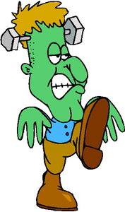 Cliparts Fantasie Frankenstein 