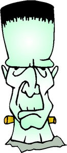 Cliparts Fantasie Frankenstein 