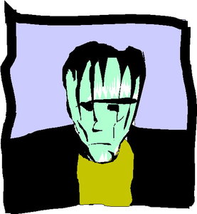Cliparts Fantasie Frankenstein 