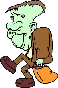 Cliparts Fantasie Frankenstein 