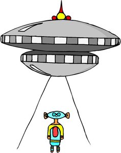 Cliparts Fantasie Ufos 