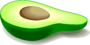 Cliparts Fruit Avocados 