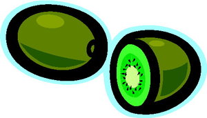 Cliparts Fruit Kiwis 