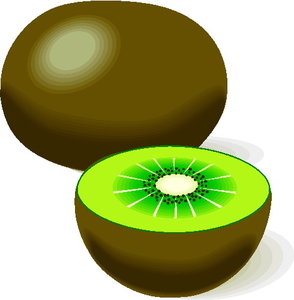 Cliparts Fruit Kiwis 