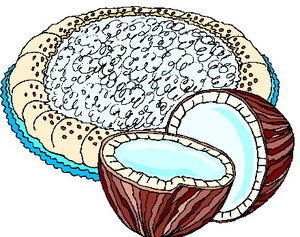 Cliparts Fruit Kokosnoten 