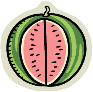 Cliparts Fruit Meloenen 