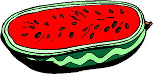 Cliparts Fruit Meloenen 