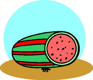 Cliparts Fruit Meloenen 