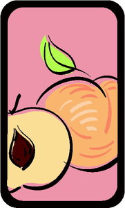 Cliparts Fruit Perzikken 
