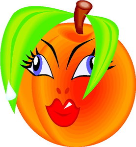 Cliparts Fruit Perzikken 