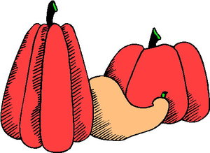 Cliparts Fruit Pompoenen 