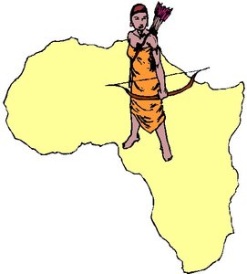 Cliparts Geografie Afrika 