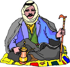 Cliparts Geografie Arabie Arabier Alibaba