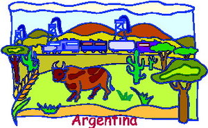 Cliparts Geografie Argentinie 