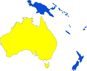 Cliparts Geografie Australie 