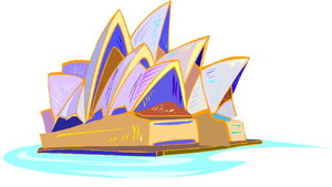 Cliparts Geografie Australie 