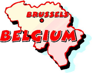 Cliparts Geografie Belgie 