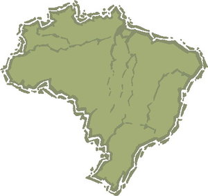 Cliparts Geografie Brazilie 